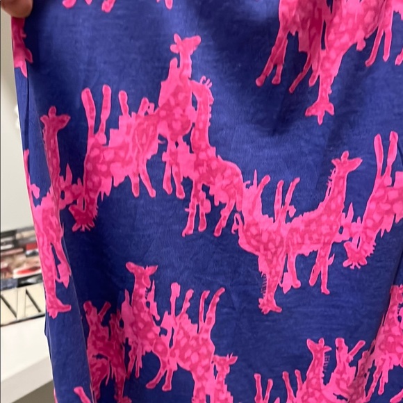 Lilly Pulitzer Vibrant Pink and Navy Dress - Picture 6 of 6